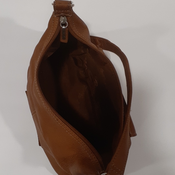 Fossil Y2k  leather Brown shoulder bag - Picture 14 of 16